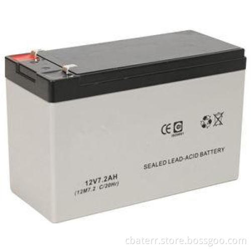 6FM7.2 12v 7.2ah Sealed Rechargeable Lead Acid Battery SLA
